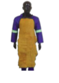 Pioneer® Yellow Leather Welding Apron 120 X 65 Premium