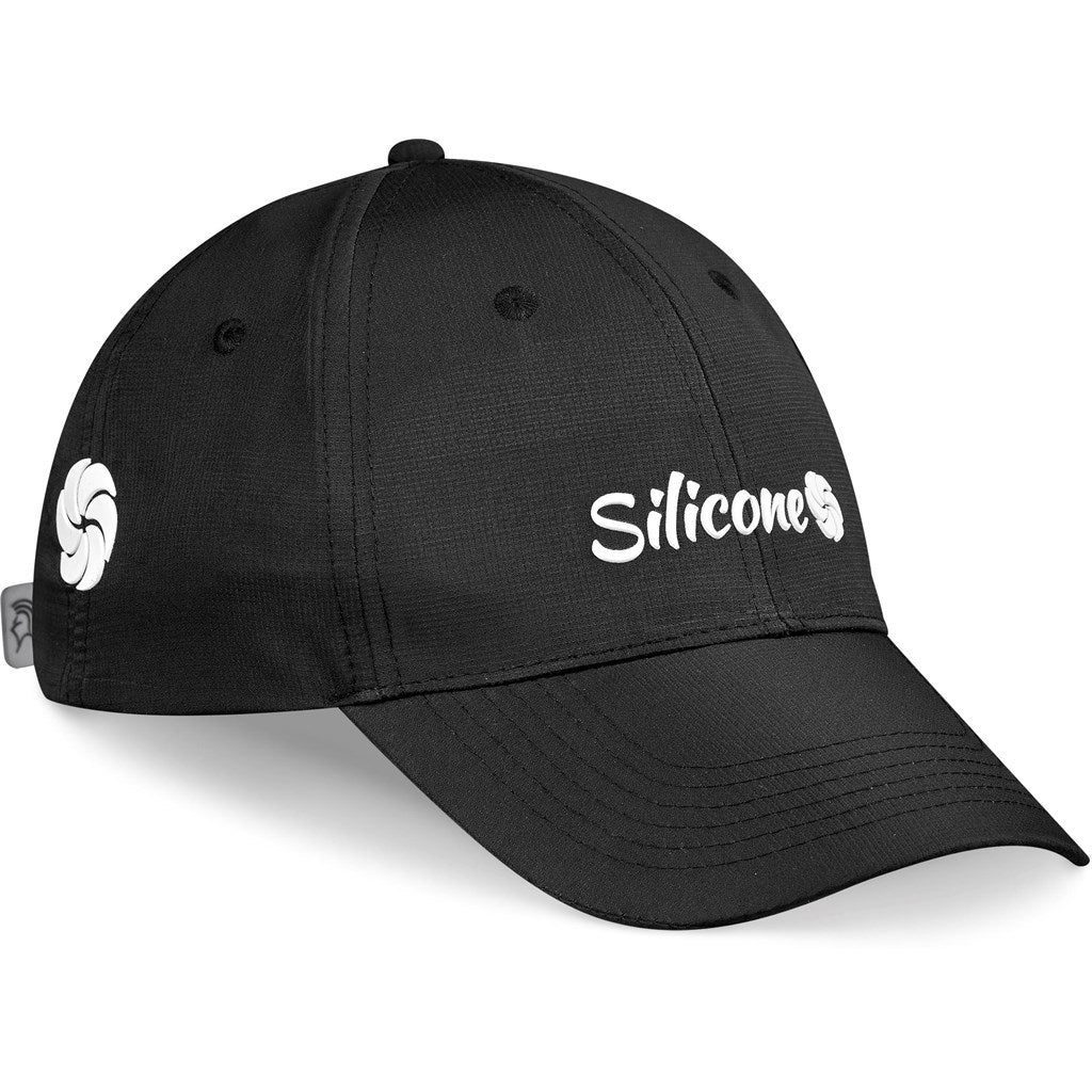 Pre - Branded Performance Cap Showcasing Silicone Branding