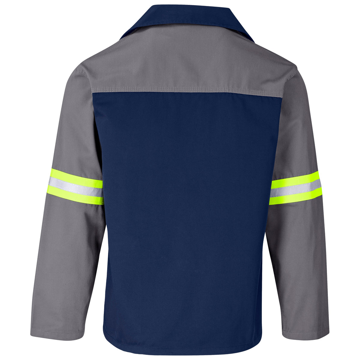 Site Premium Two - Tone Poly Cotton Jacket - Reflective Arms