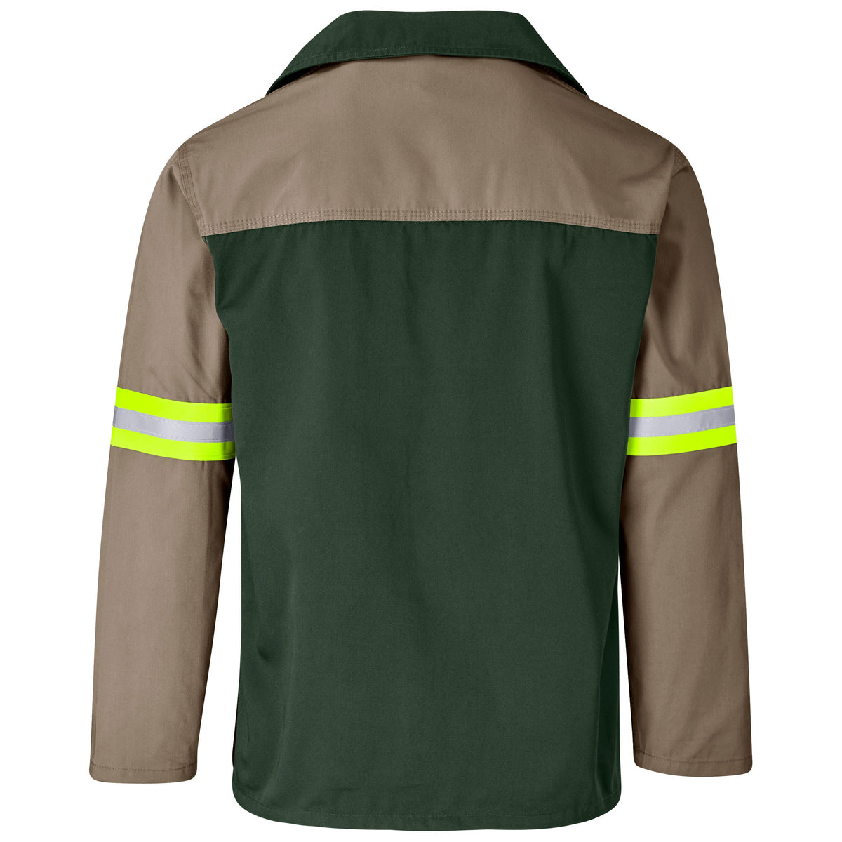Site Premium Two - Tone Poly Cotton Jacket - Reflective Arms
