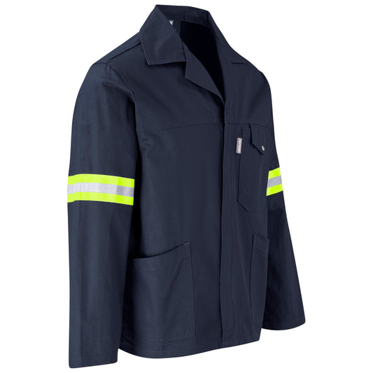 Artisan Premium 100% Cotton Jacket - Reflective Arms & Back