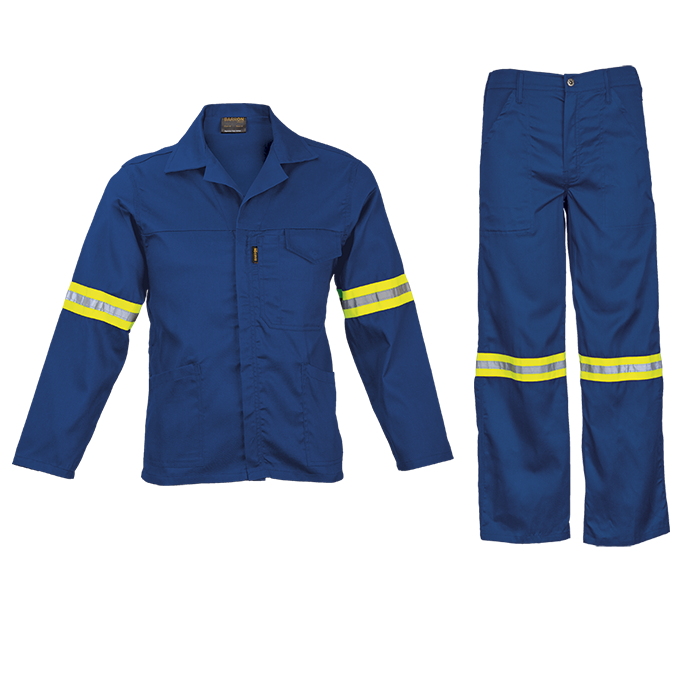 Supreme Poly Cotton Conti Suit with Reflective
