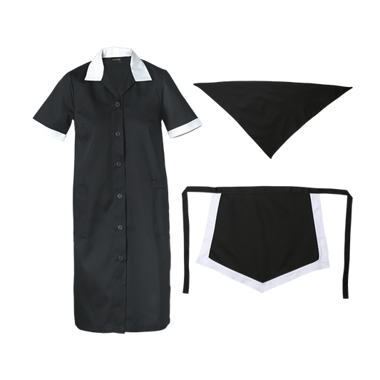 Ladies Poly Cotton 3 Piece Cleaning Set