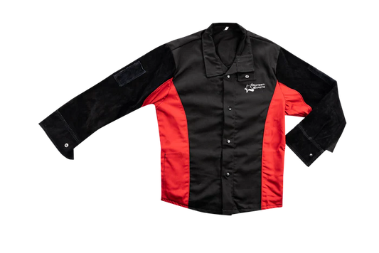 Pioneer Tough Black /Red Welders Jacket