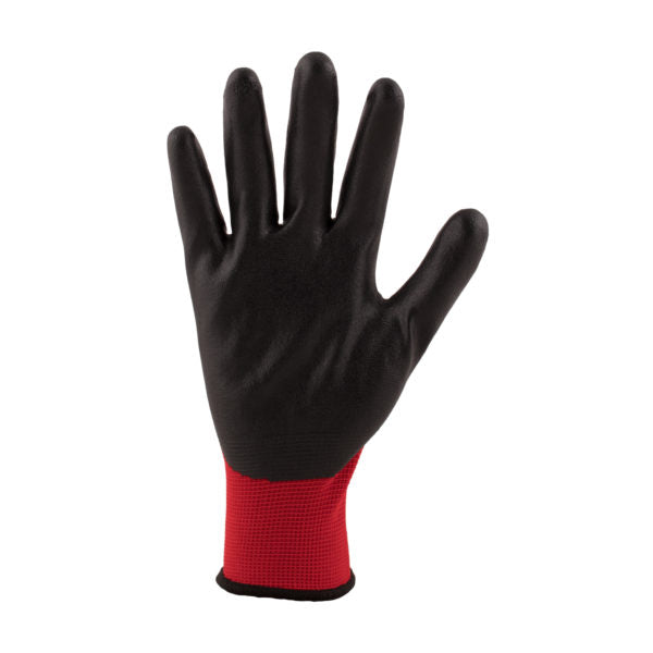 Tru Touch Red Smooth Nitrile Coated General Handling Gloves