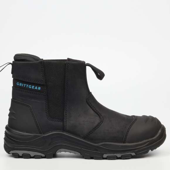 Slate - Crazy Horse Leather Safety Boot