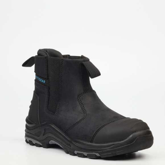 Slate - Crazy Horse Leather Safety Boot