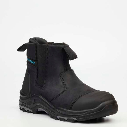 Slate - Crazy Horse Leather Safety Boot