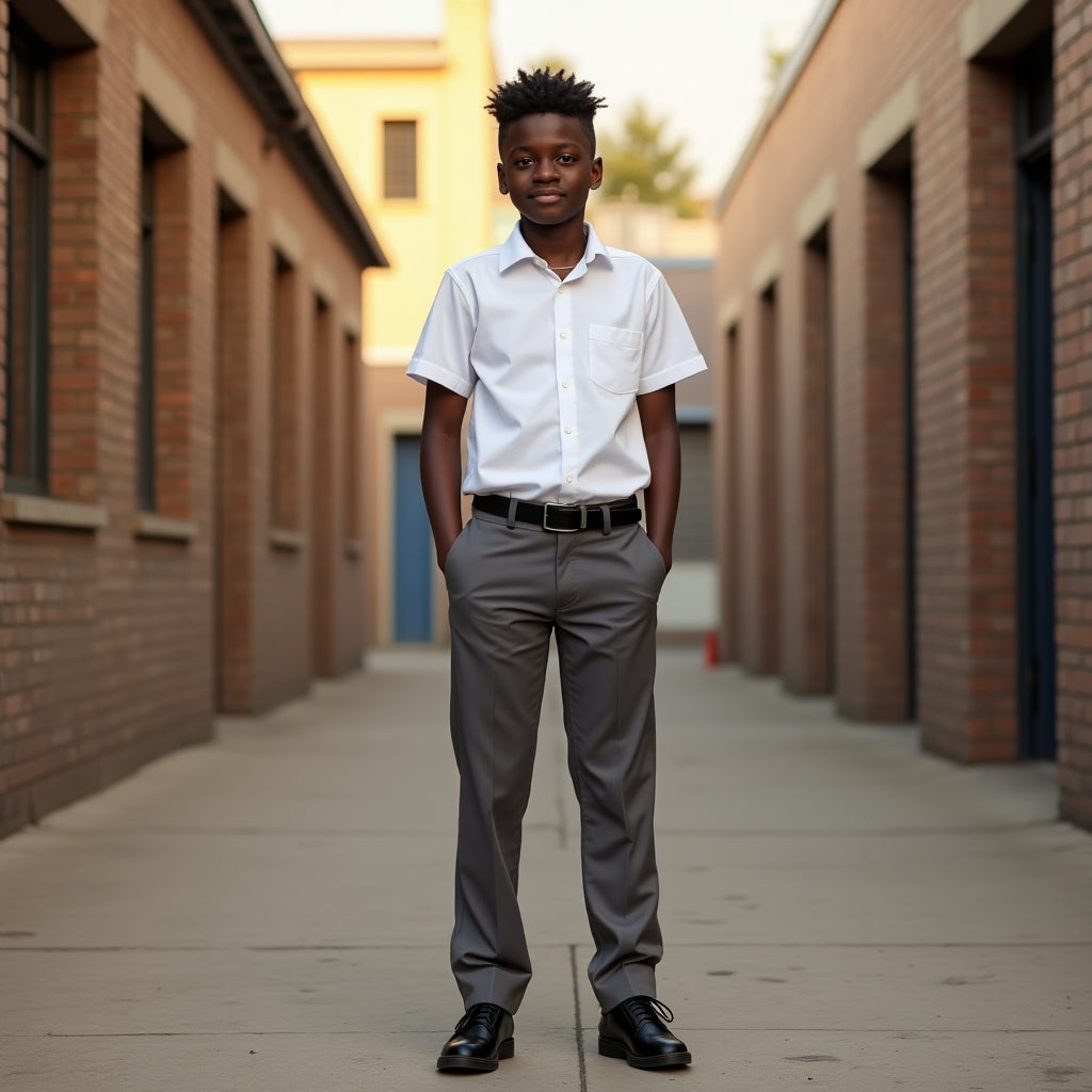 Uniform Shop Grey School Pants – Durable School Uniforms | Social Horde