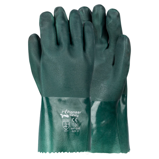 PVC Double Dipped Gloves - 27cm