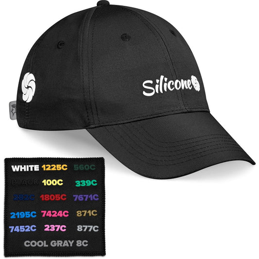 Pre - Branded Performance Cap Showcasing Silicone Branding