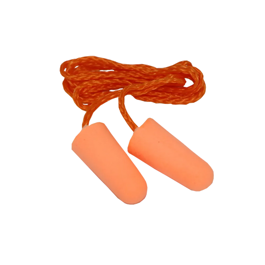 Ear Plug Corded Disposable, PU Foam