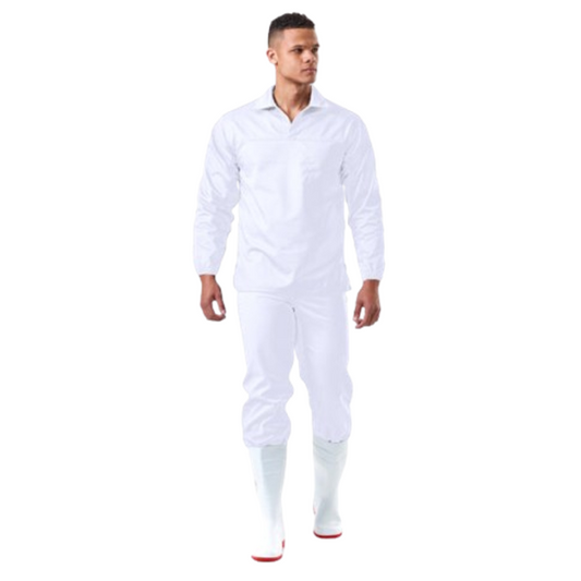 Dromex White HACCP Jacket
