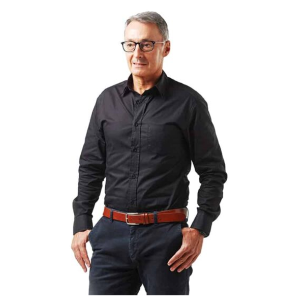 Dromex Black L/S Formal Shirt