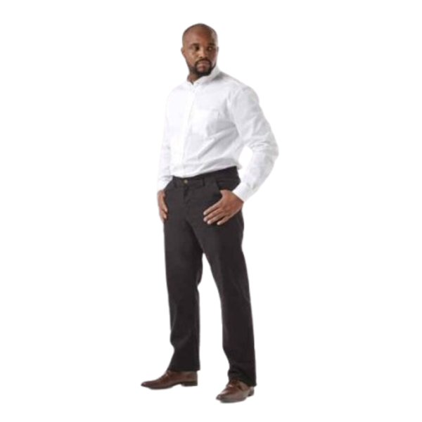 Dromex Black Stretch Chinos