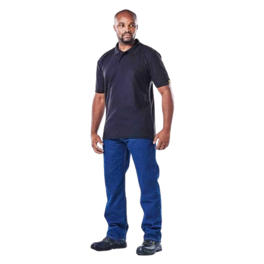 Dromex Black Golf Shirt
