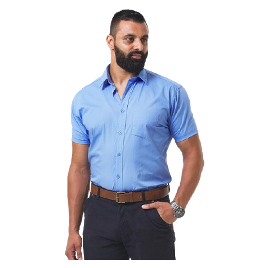 Dromex Sky Blue S/S Formal Shirt