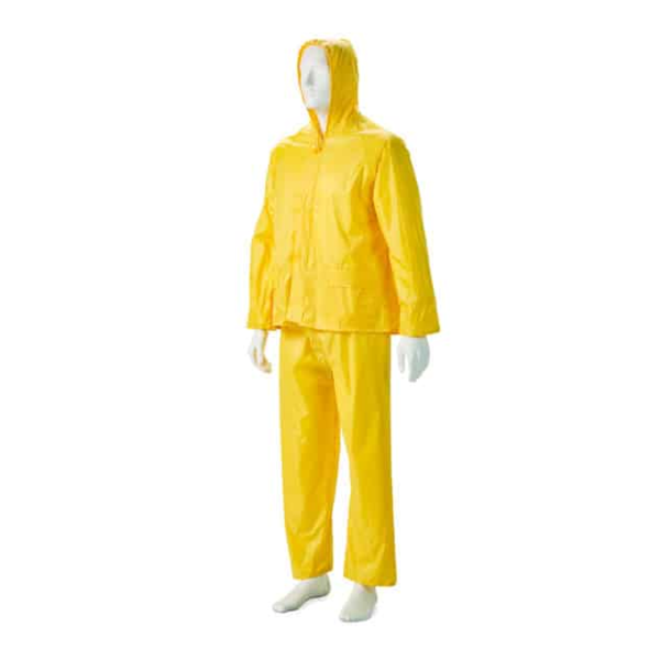 Dromex Yellow Rubberised Rain Suit