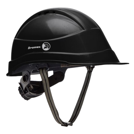 Dromex Black Hard Hat