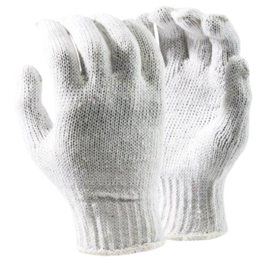 Dromex Synthetic, Cotton Blend White Gloves