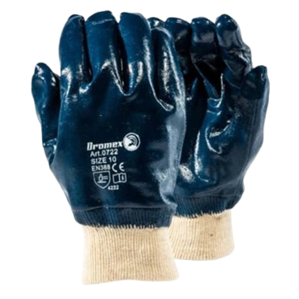 Dromex Synthetic 0722 Nitrile Coated Knitted Wrist Gloves