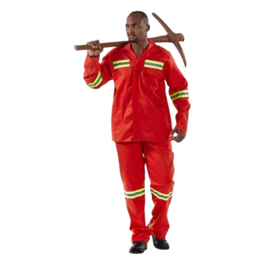 Dromex Red J54 Reflective Mining Spec Jacket