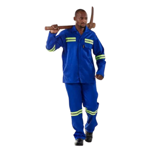 Dromex Royal Blue J54 Reflective Mining Spec Jacket