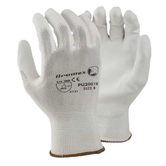 Dromex Synthetic White PU2001 Gloves