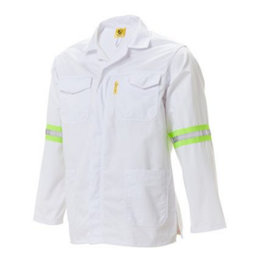 EVOTECH 65/35 Conti Jacket Reflective White
