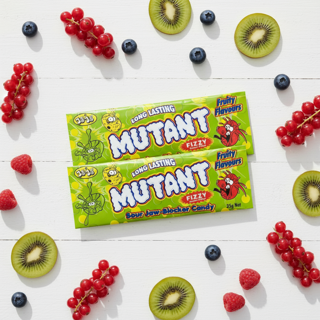 KR Mutant Sour Balls - Extreme Sour Candy (24 Pack)