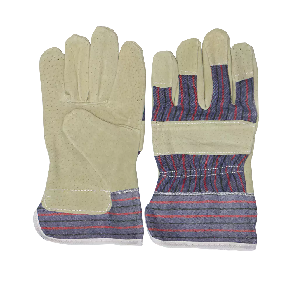 Candy Stripe Pig Skin Glove