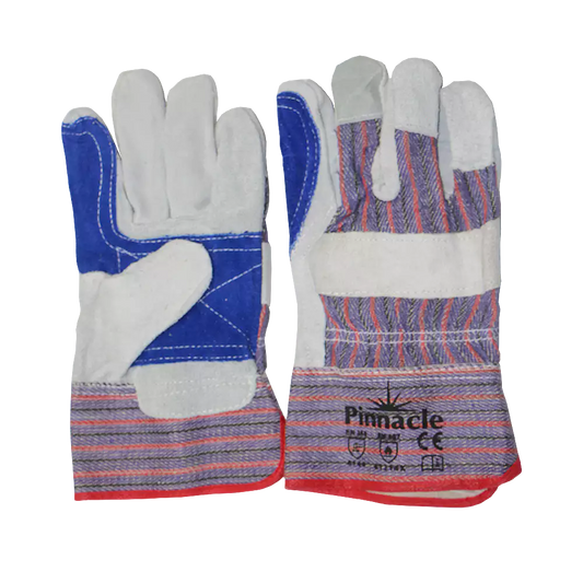 Candy Stripe Rigger Glove Blue Palm