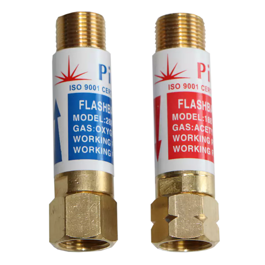 Flash Back Arrester ( Acetylene Regulator ) Brass, 3/8"