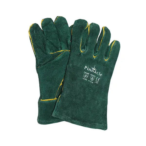 Retail Pack Green Lined Glove 50