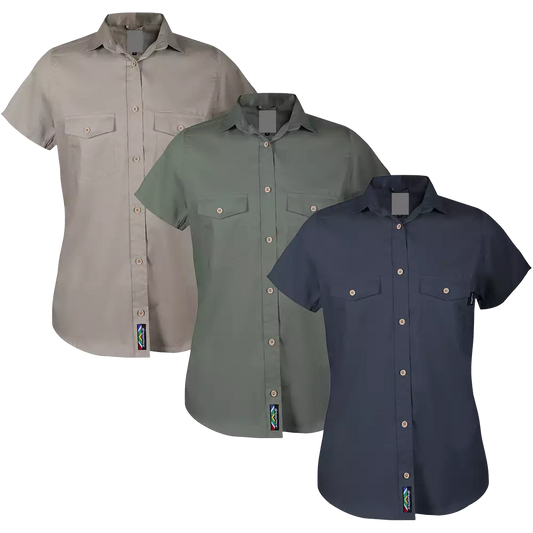 Homegrown Lady's Short Sleeve Shirt