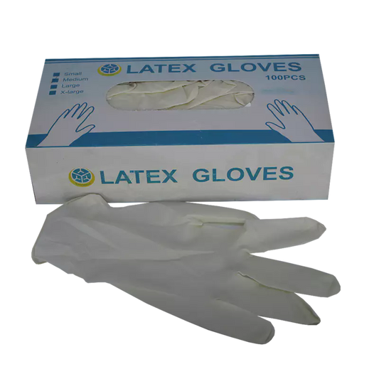 Latex Examination Glove Powder Free 100 Pcs/box (m)