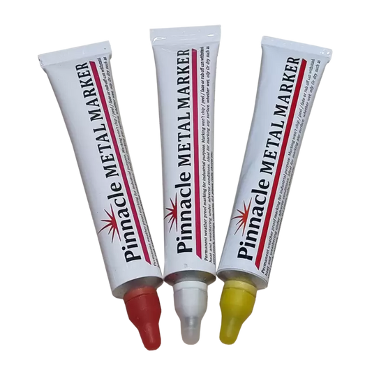 Pinnacle Permanent Industrial Marker -  - white