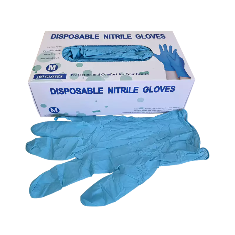 Nitrile Examination Glove Powder Free 100 Pcs/box (l)