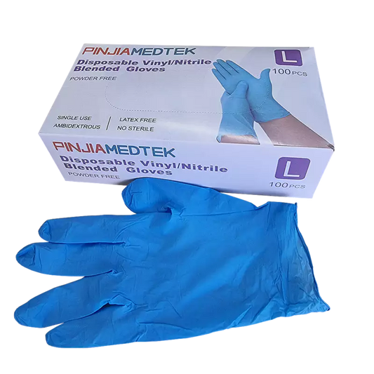 Vinyl Examination Glove Power Free 100 Pcs/box (m)