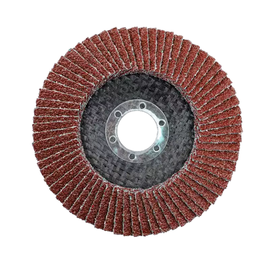 Flap Wheel Disc 115mm Grit 60 (brown) Aluminium Oxide
