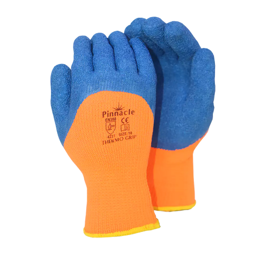 Proflex Thermo - grip Latex 3/4 Coated Crinkle Palm Freezer Glove