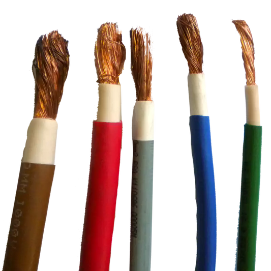 PVC Welding Cable Grey 35mm 50m - Per Metre