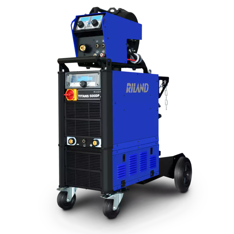 Titans 500DP, 380V 500A Double Pulse Synergic Mig/mma/tig/gouge Welder