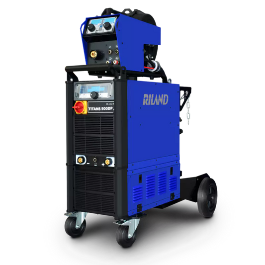 Titans 500DP, 380V 500A Double Pulse Synergic Mig/mma/tig/gouge Welder