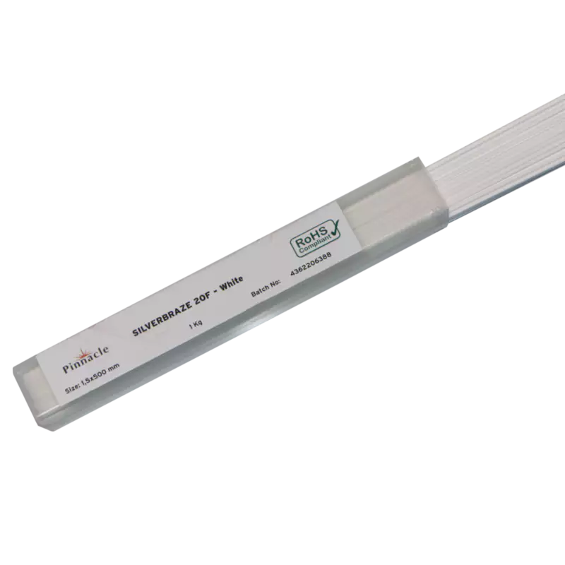 Silverbraze 20F Flux Coated White 1.5 X 500MM