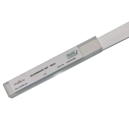 Silverbraze 20F Flux Coated White 1.5 X 500MM