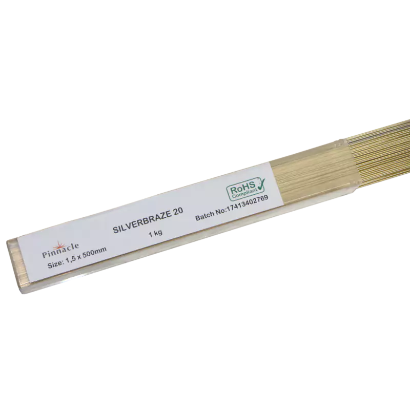 Silverbraze 20 Bare 1.5 X 500MM 1kg