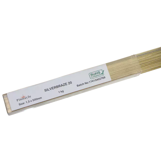 Silverbraze 20 Bare 1.5 X 500MM 1kg