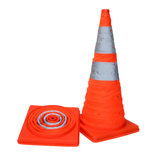 Pinnacle Foldaway Traffic Cone - 700mm