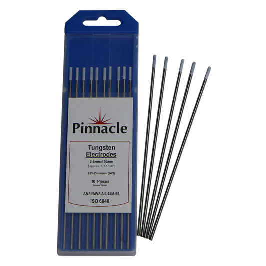 Tungsten Electrodes 0.8% Ziconiated White Tip 4.0 X 150mm